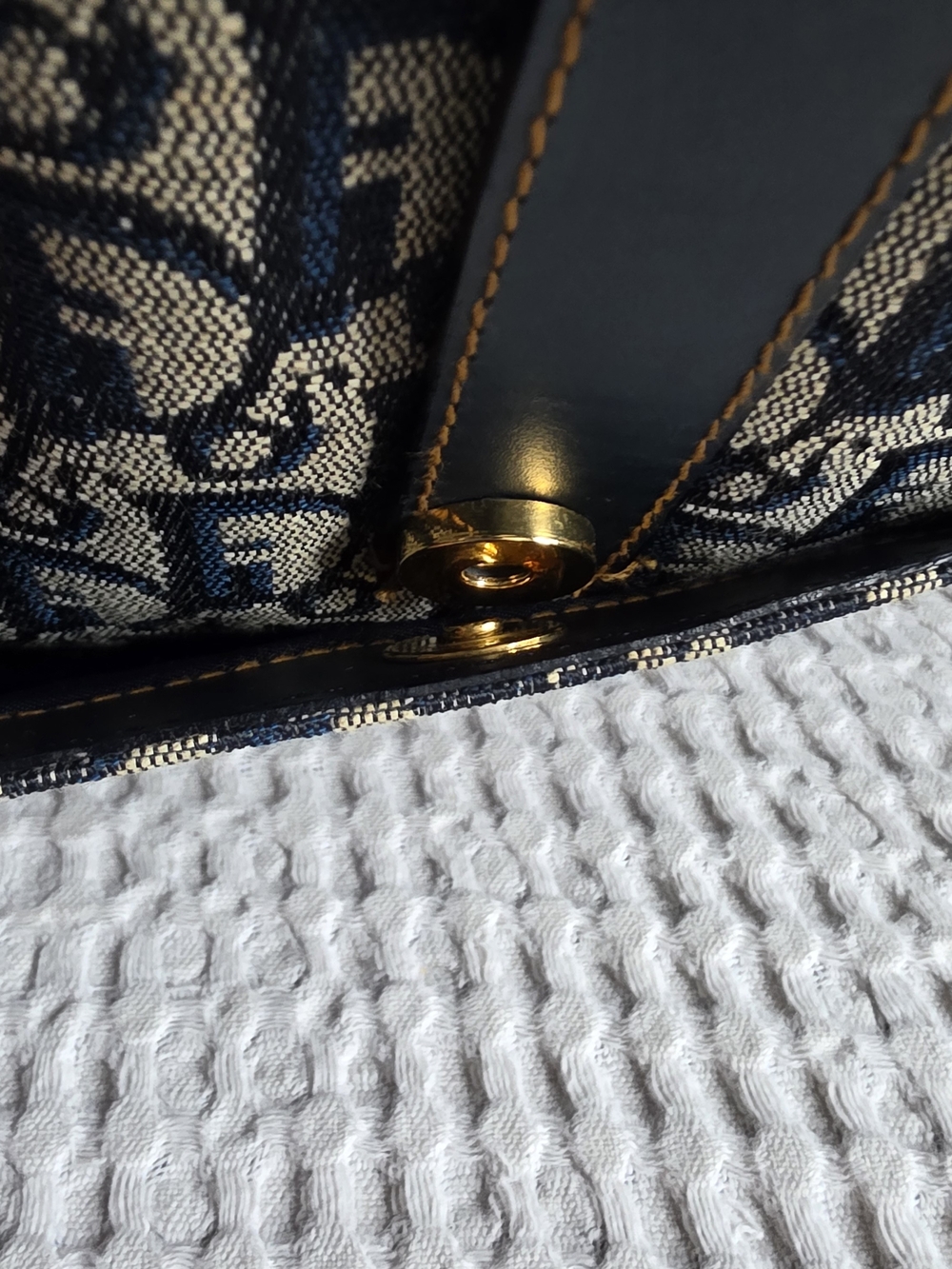 Christian Dior Vintage Double Saddle Bowler Bag - Picture 11 of 15
